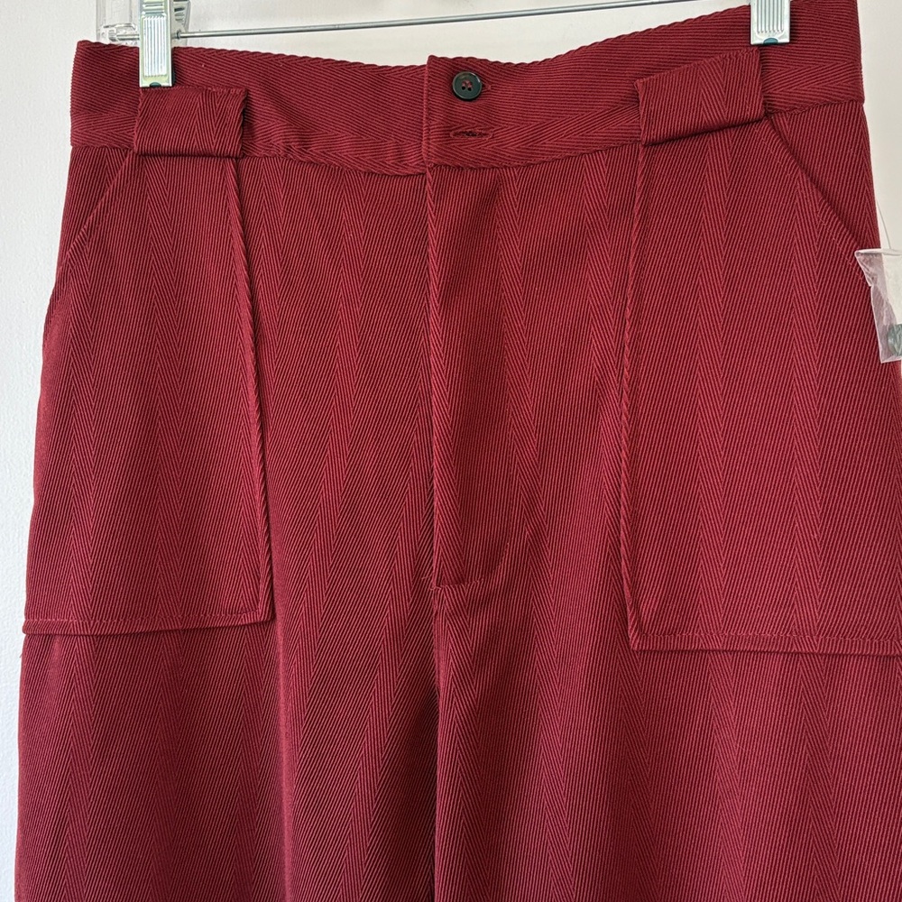 Free People Rudy High Waist Flare Wide Leg Pants 8 - Picture 5 of 11